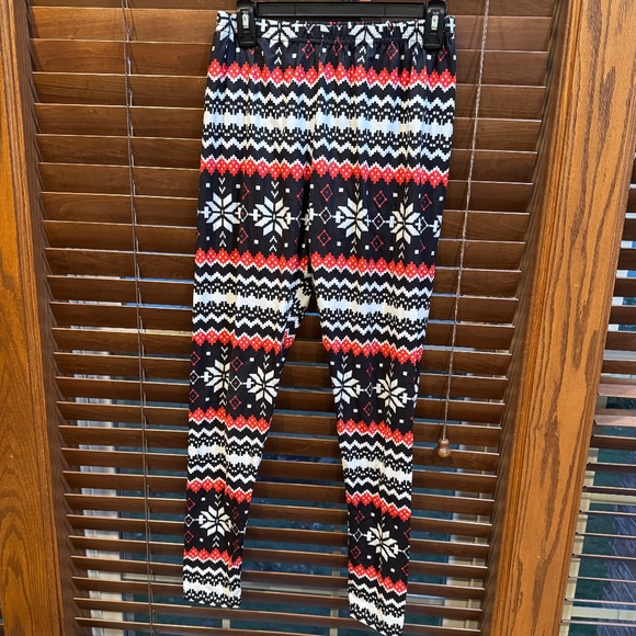 Pants - Christmas Leggings (Size Medium)